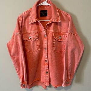 Red Denim Jacket